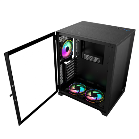 GAMEPOWER WARCRY COMPACT 3X RGB FAN 650W 80+ KASA