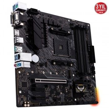 ASUS TUF GAMING A520M-PLUS AMD 4800(O.C)MHz DVI-D HDMI AM4