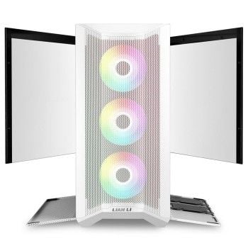 LIAN LI 011 LANCOOL II MESH RGB WHITE MIDI ATX KASA