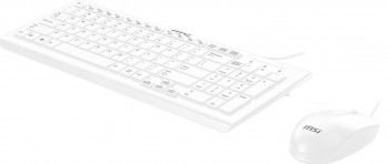 MSI STARTYPE ES502 Beyaz Usb Klavye&Mouse