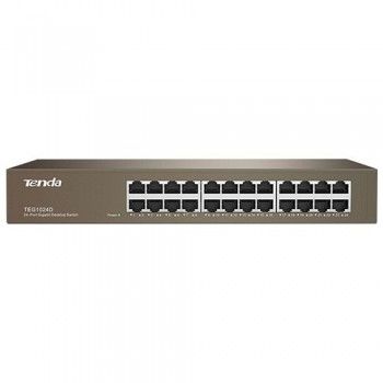 TENDA TEG1024D 24PORT 10/100/1000 YÖNETİLEMEZ SWITCH